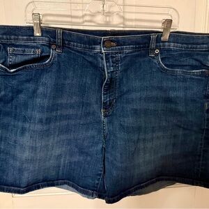 Banana Republic Dark Blue Denim Shorts